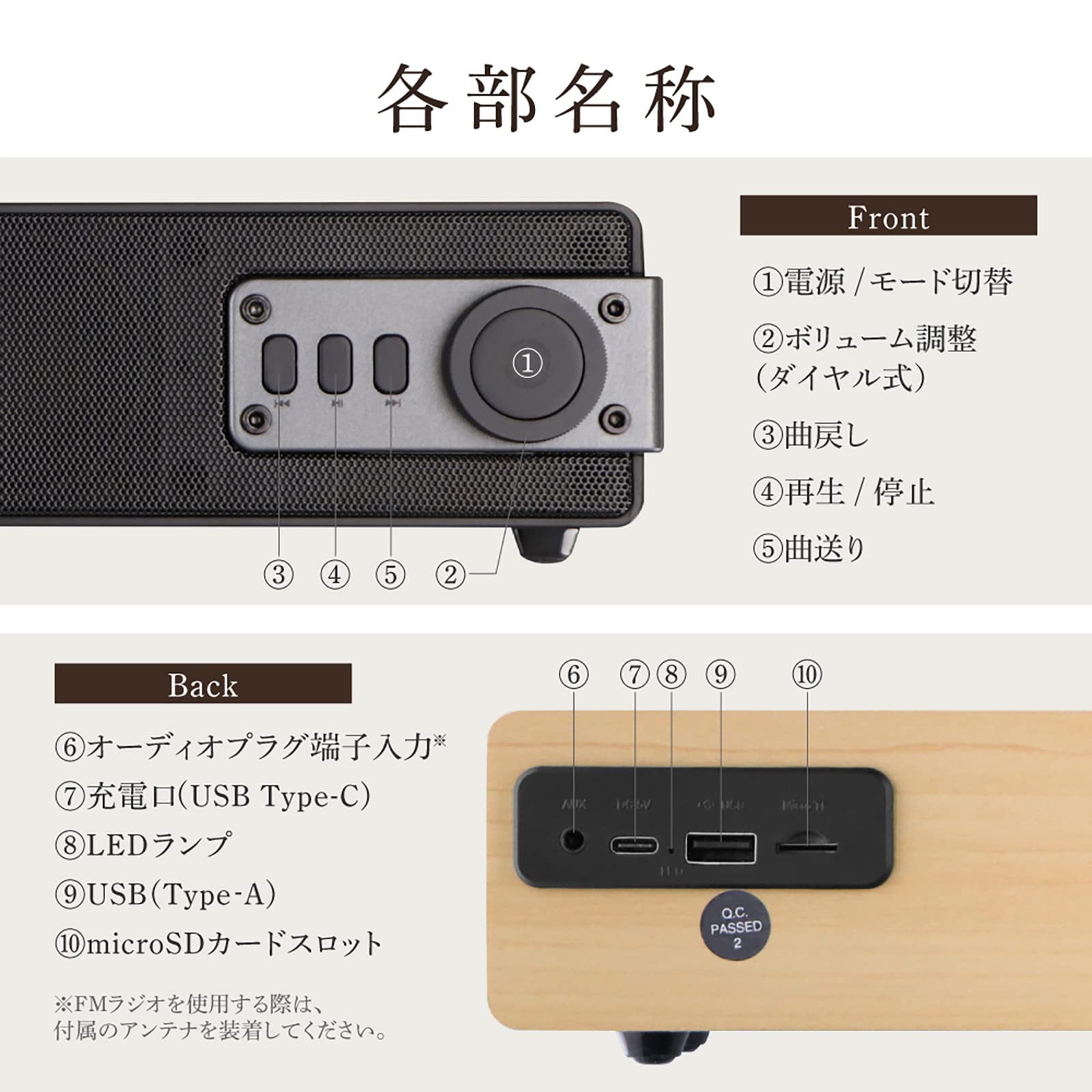 Amazon.co.jp: ルプラス Bluetooth ワイヤレス ステレオスピーカー